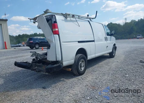 2015 Chevrolet Express 3500 Work Van from USA, damaged, VIN 1GCZGUCG4F1248614